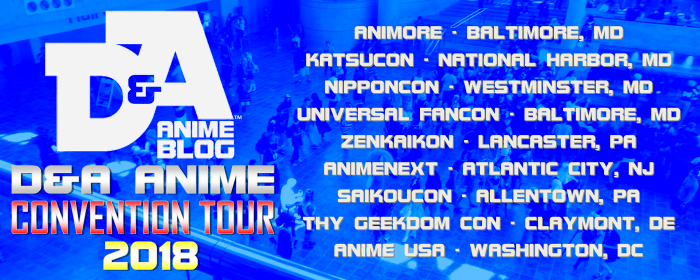 D&amp;A Anime Tour 2018 Banner
